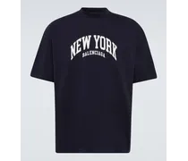 T-shirt Cities New York in jersey di cotone