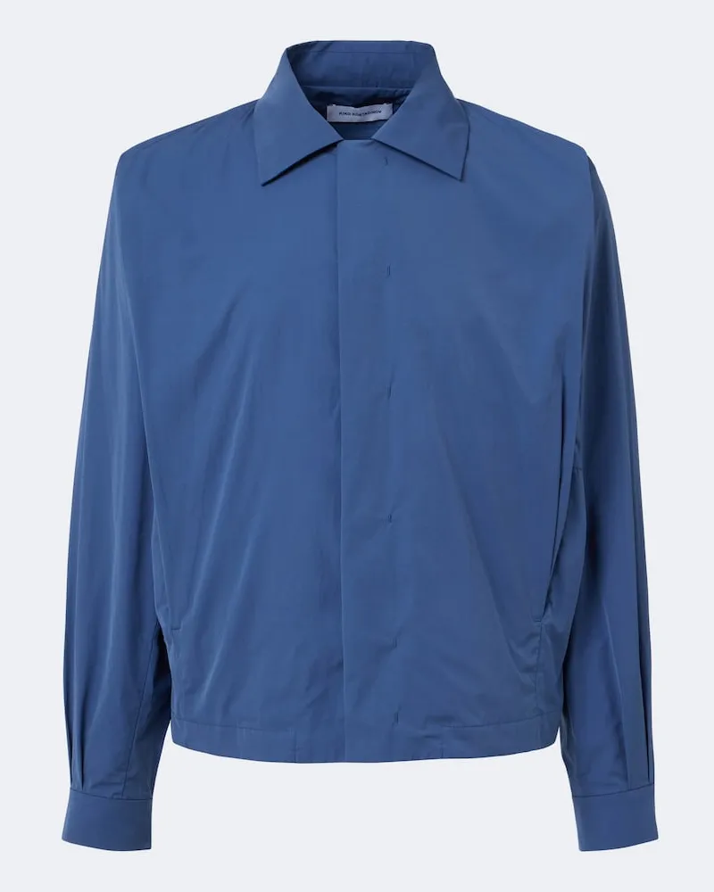 KIKO KOSTADINOV Giacca blouson Kippel in tessuto tecnico Blu