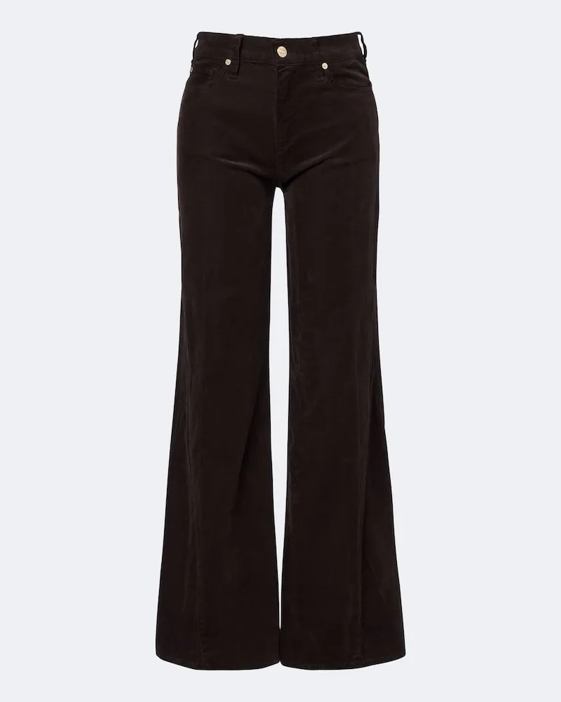 7 for all mankind Pantaloni Lotta in velluto a coste Marrone