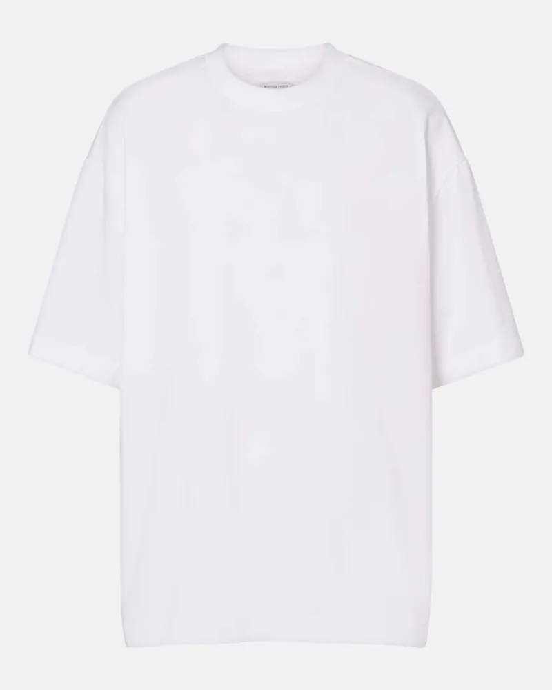 Bottega Veneta T-shirt in jersey di cotone Bianco