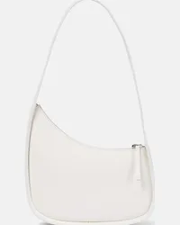 The Row Borsa Half Moon in pelle Bianco