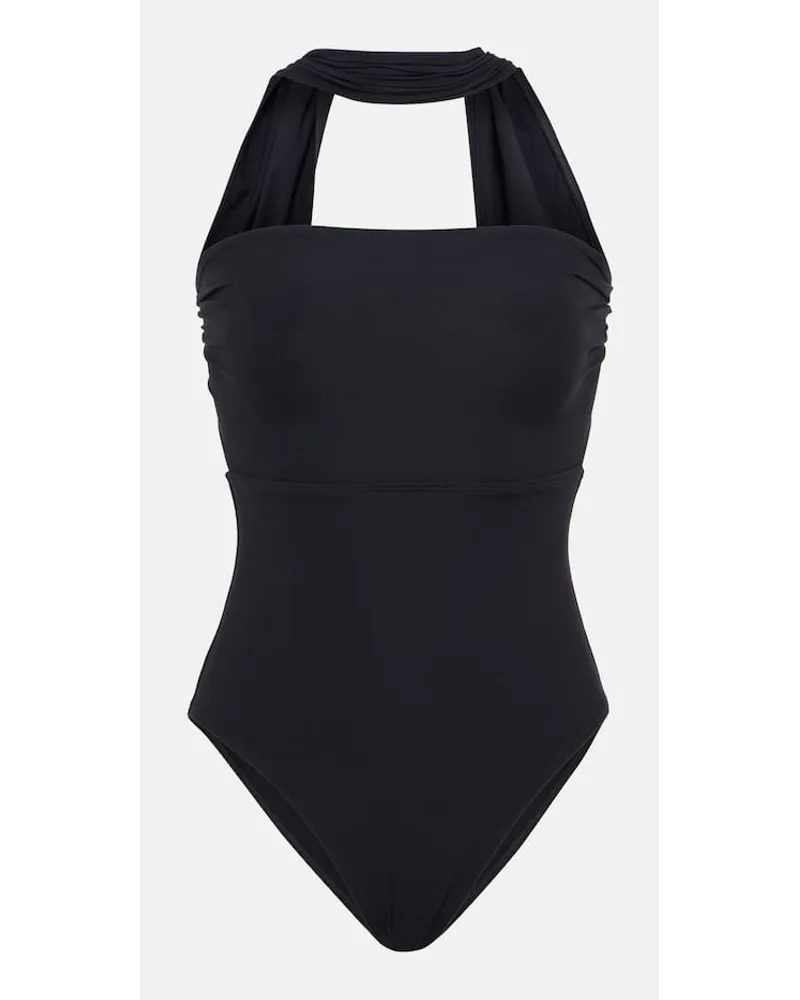 Totême Costume intero con cut-out Nero