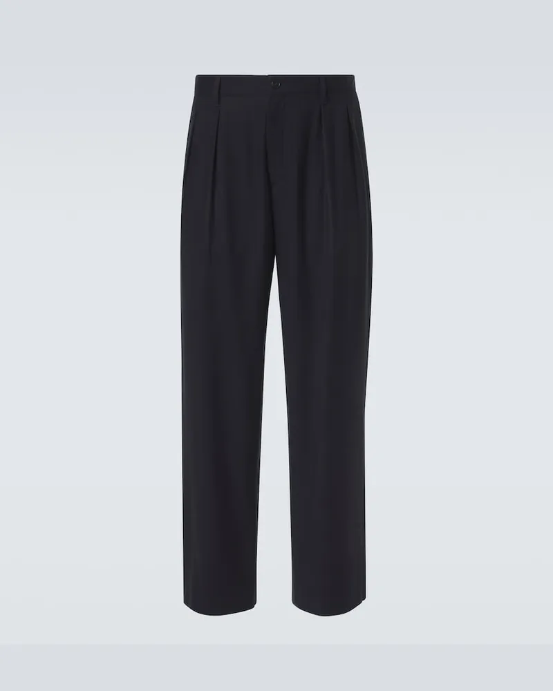 Giorgio Armani x Alanui â Pantaloni regular in lana Nero