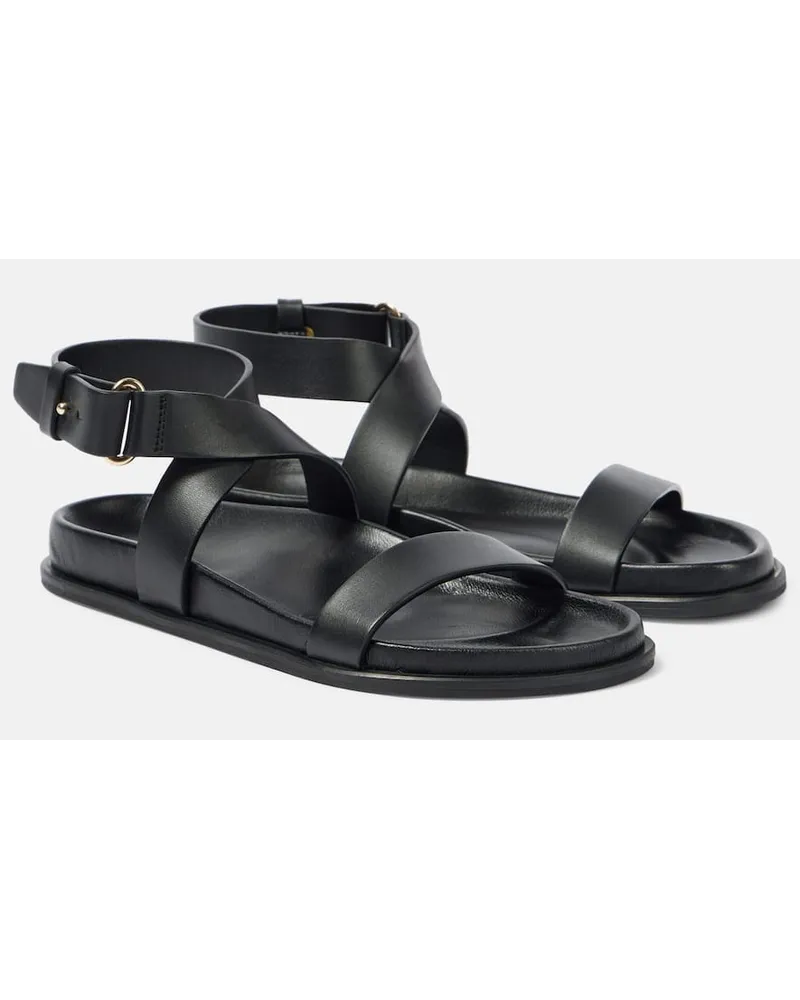 Totême Sandali The Chunky in pelle Nero
