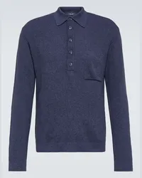 Frescobol Carioca Polo Murilo Knit Blu