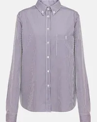 Saint Laurent Camicia in cotone Blu