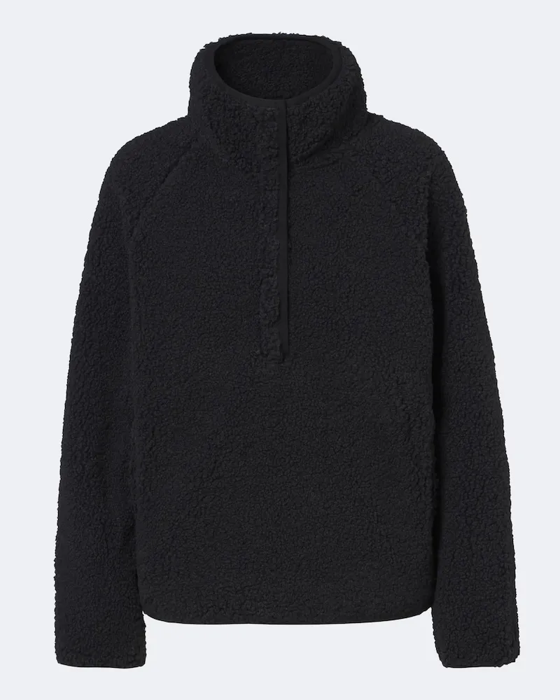 The Upside Felpa Harlow in teddy Nero