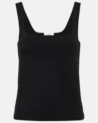 Vince Tank top in misto cotone Nero