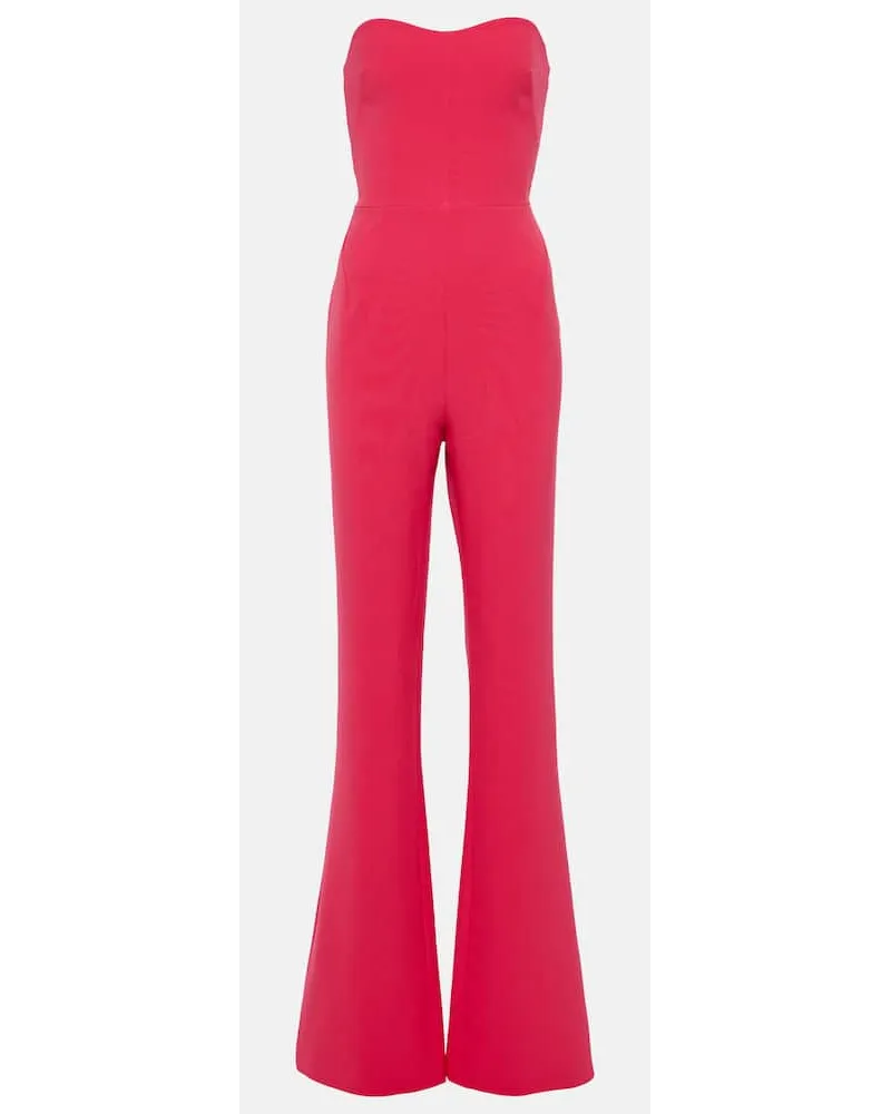 Safiyaa Jumpsuit Immie in crÃªpe Rosso