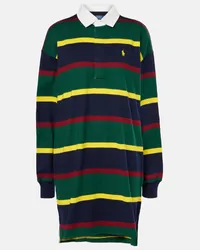 Ralph Lauren Abito stile polo in cotone a righe Multicolore