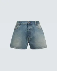 Prada Shorts di jeans Blu