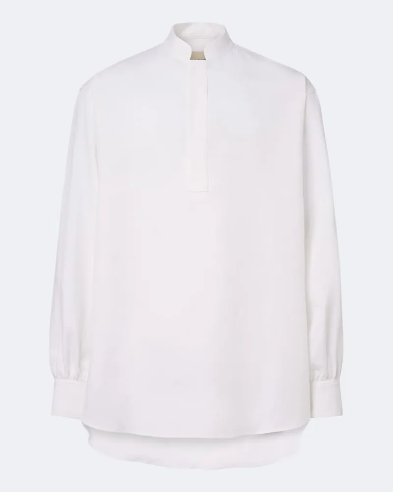 Valentino Garavani Camicia in lino Bianco