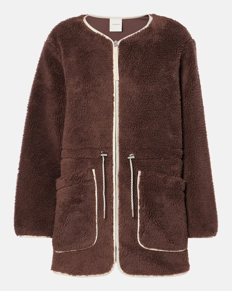 Varley Giacca Angelina in shearling sintetico Marrone