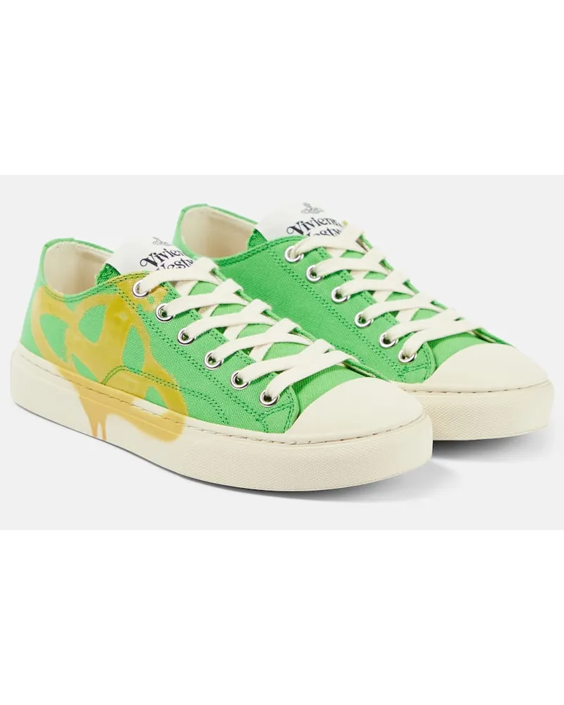 Vivienne Westwood Sneakers Plimsoll 2.0 Verde