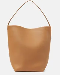 The Row Borsa N/S Park Large in pelle Beige