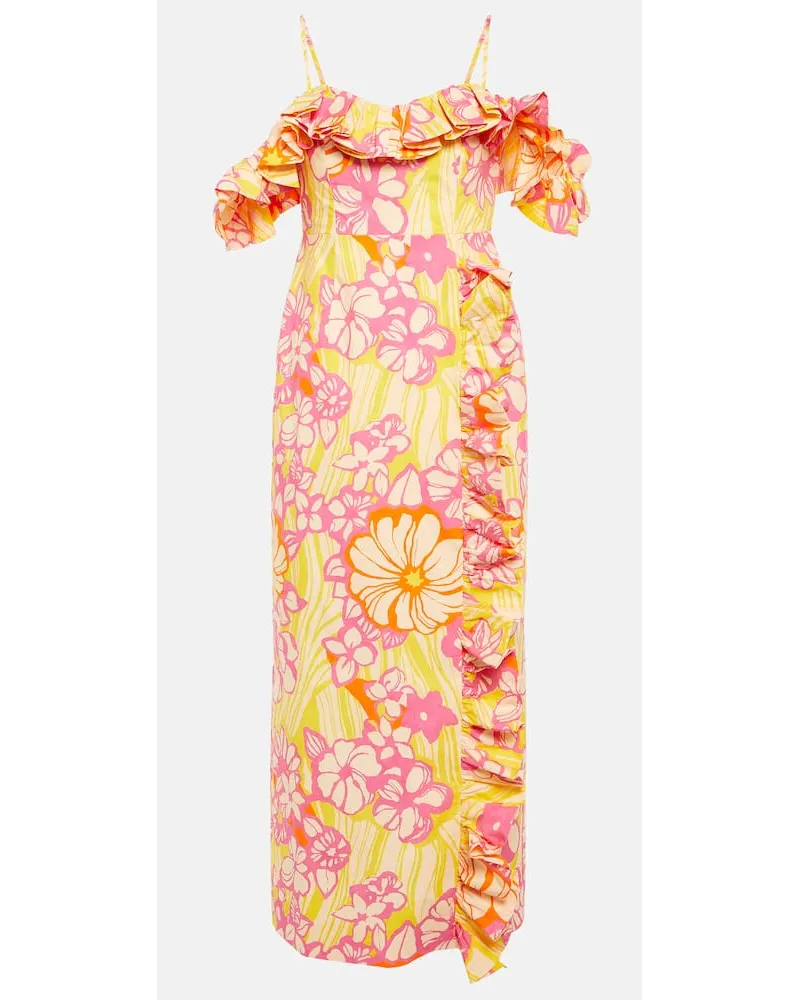 ALEMAIS AlÃ©mais Abito midi Fenella in cotone Multicolore
