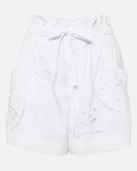 Isabel Marant Shorts Hidea in sangallo Bianco