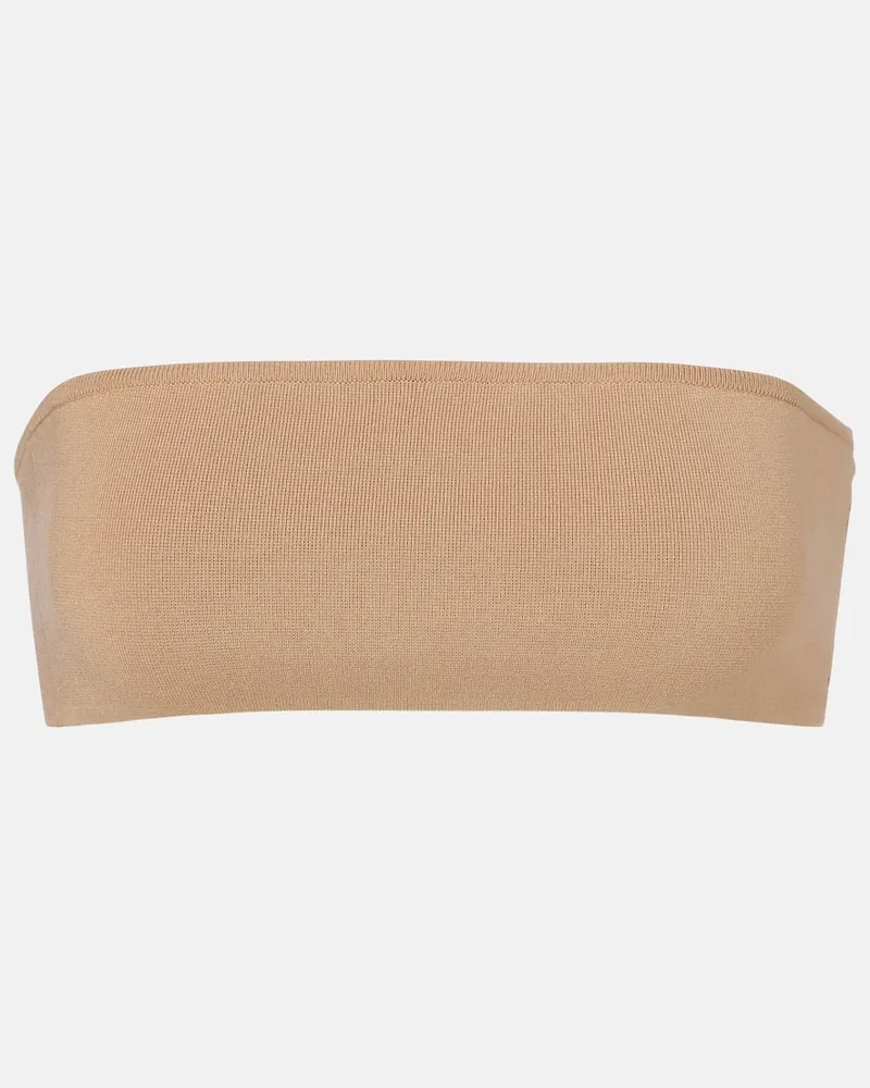 Max Mara Top a fascia Mxsfiabe Beige