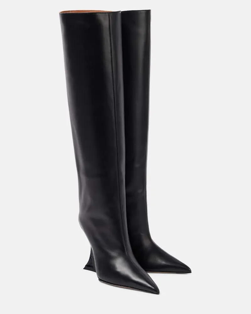 Paris Texas Stivali Nina 105 in pelle Nero
