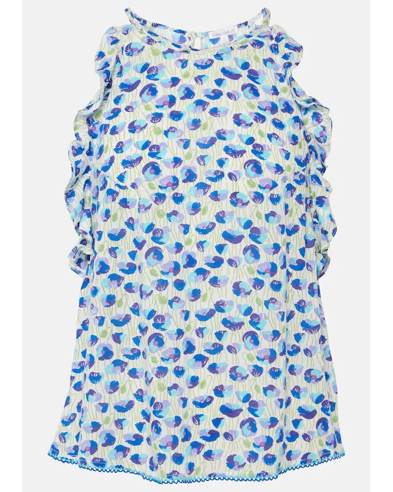 Poupette St Barth Top Alida con stampa Multicolore