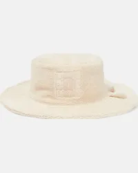 Jacquemus Cappello Le Bob Banho in spugna Beige