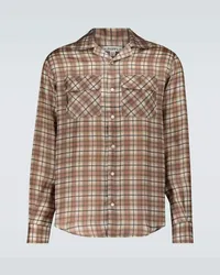 PHIPPS Camicia Hollywood Marrone