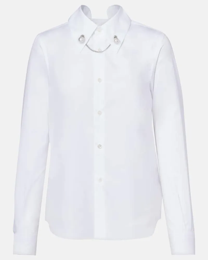 Noir Kei Ninomiya Camicia in cotone Bianco
