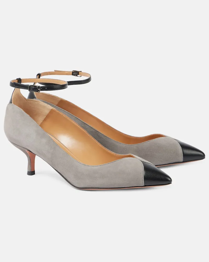 Aquazzura Pumps Pinot 50 in suede Grigio