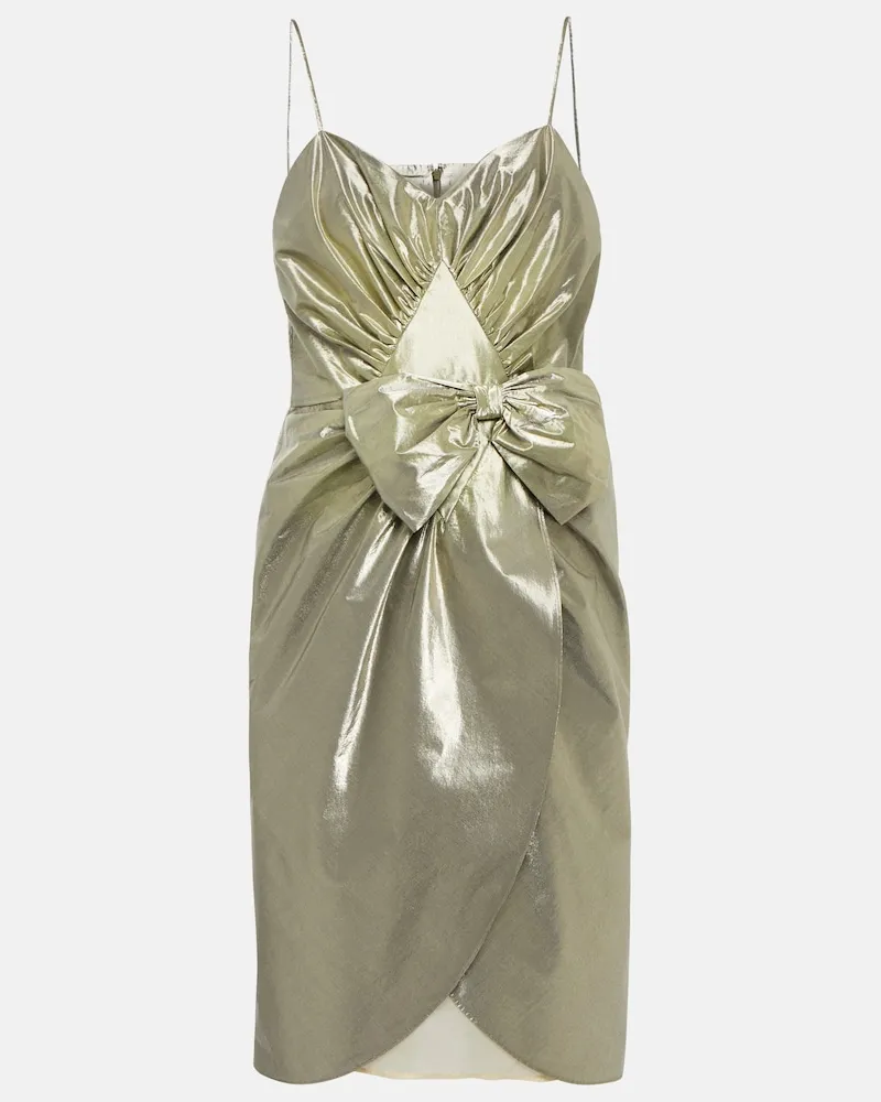 Maison Margiela Miniabito metallizzato Argento