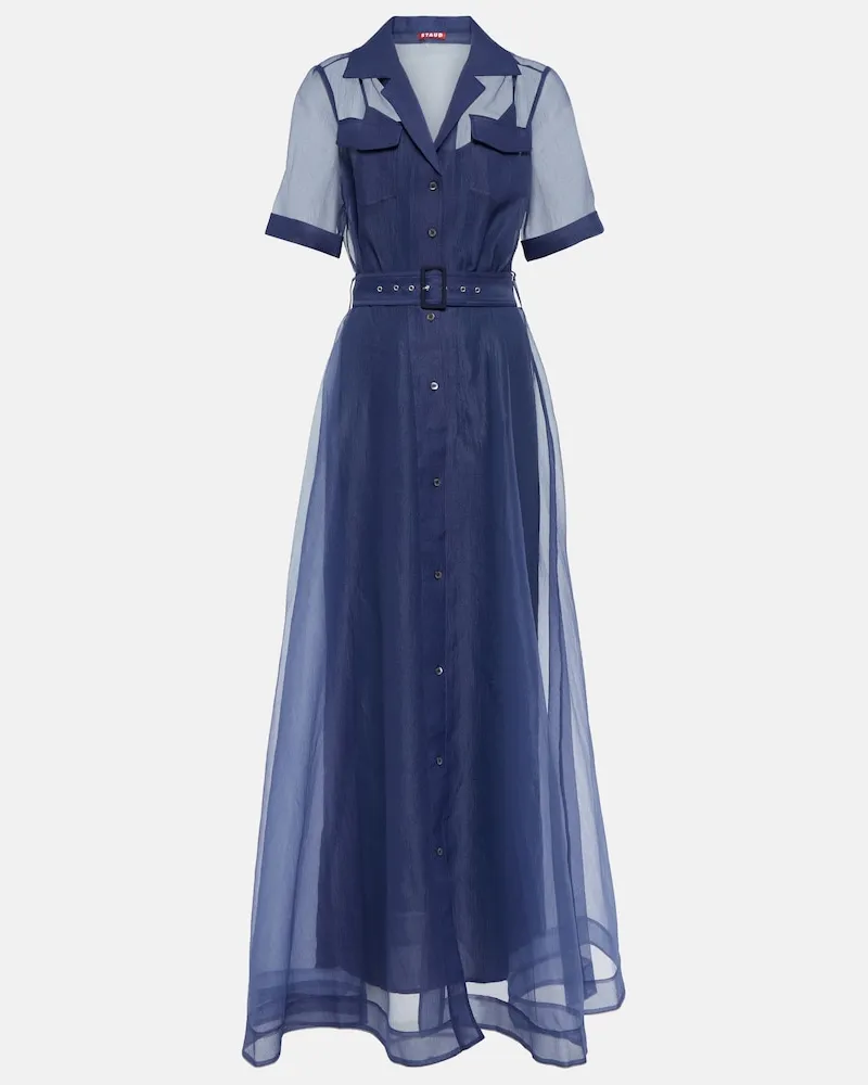 STAUD Abito lungo Millie Blu