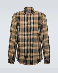 Ralph Lauren Camicia in misto lino a quadri Multicolore