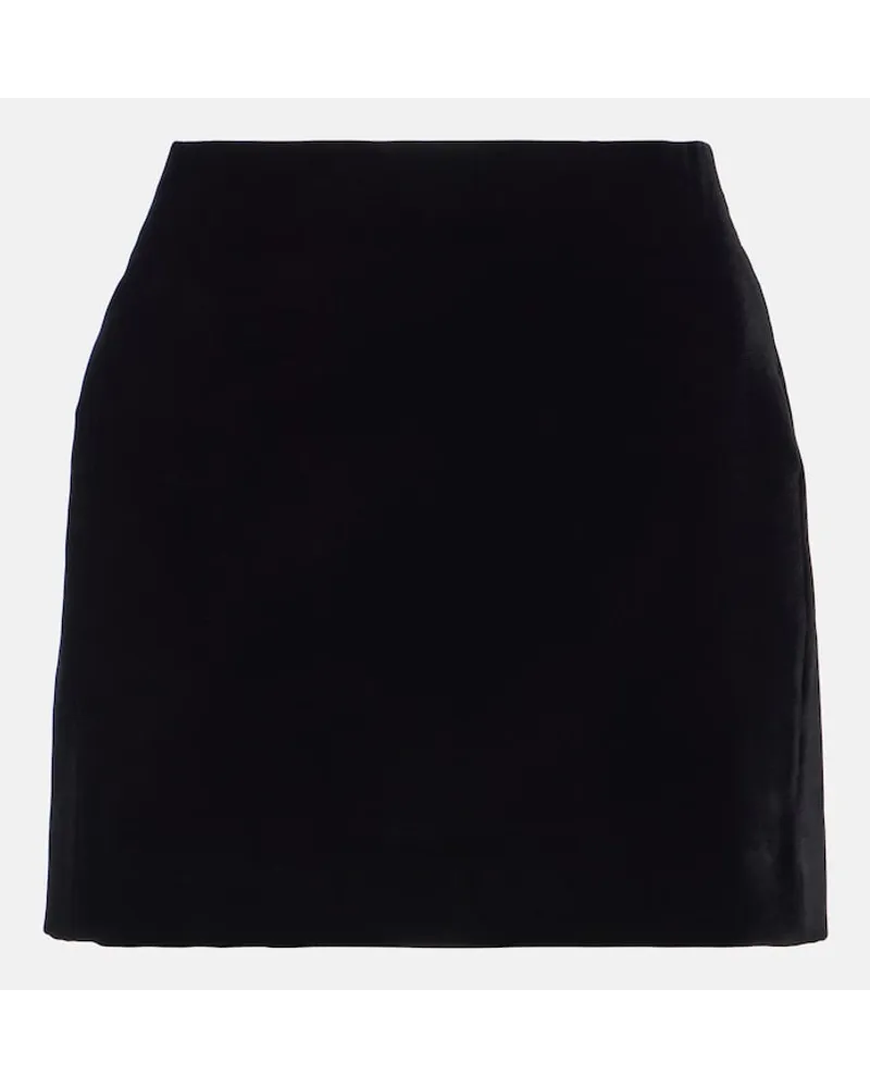 WARDROBE.NYC Minigonna in velluto Nero