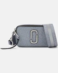 Marc Jacobs Borsa a tracolla The Snapshot con glitter Argento