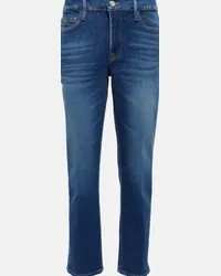 Frame Denim Jeans regular Le Nouveau a vita media Blu