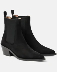 Gianvito Rossi Stivaletti Wylie in suede Nero