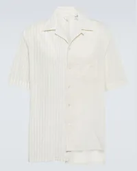 Lanvin Camicia in popeline di cotone Bianco