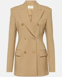 SPORTMAX Blazer sartoriale Gelly in lana Beige