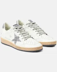 Golden Goose Sneakers Ball Star in pelle Bianco