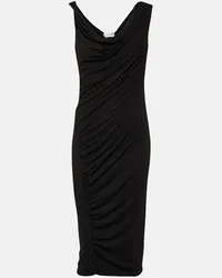 Velvet Abito midi Fifi in jersey Nero