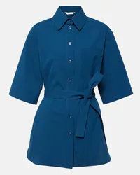 Max Mara Leisure - Camicia Texas in cotone Blu