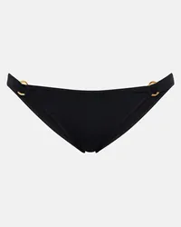 Melissa Odabash Slip bikini Caracas a vita bassa Nero