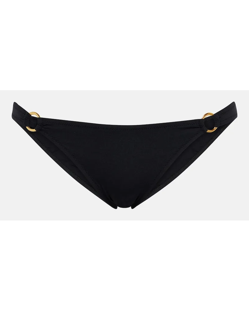 Melissa Odabash Slip bikini Caracas a vita bassa Nero