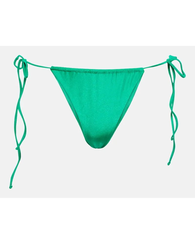 JADE SWIM Slip bikini Lana Verde