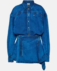 Vivienne Westwood Abito chemisier di jeans Meghan Blu