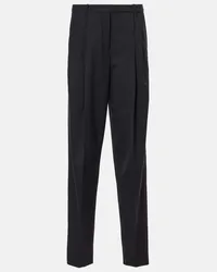 Dorothee Schumacher Pantaloni tapered in misto lana Nero