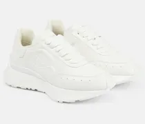 Alexander McQueen Sneakers Sprint in pelle Bianco