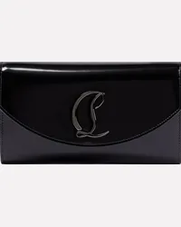 Christian Louboutin Clutch portafoglio Loubi54 in pelle Nero