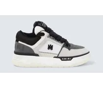 Sneakers MA-1 in pelle e mesh