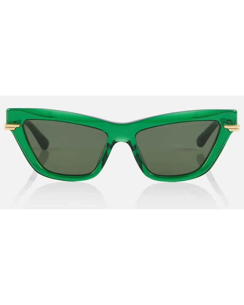 Bottega Veneta Occhiali da sole cat-eye Angle Verde