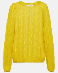 Dorothee Schumacher Pullover Sheer Softness in misto lana Giallo